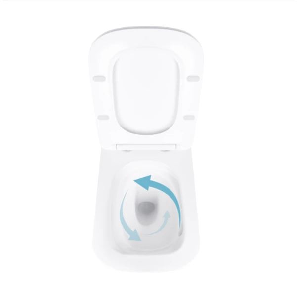 Унітаз підвісний Qtap Tern із сидінням Soft-close QT17332303ASW - 5 фото