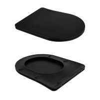 Унітаз підвісний Qtap Scorpio безободковий Ultra Quiet з сидінням Soft-close QT14332380ASW - 7 фото