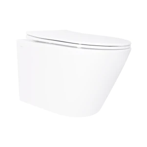 Унітаз підвісний Qtap Taurus безободковий з сидінням Soft-close QT2433084EUQMB