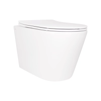 Унитаз подвесной Qtap Scorpio безободковый Ultra Quiet с сиденьем Soft-close QT14332380ASW