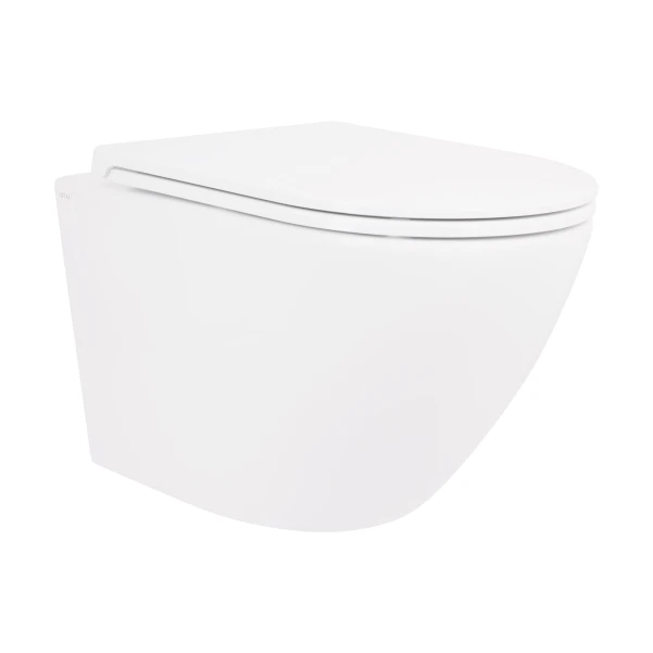 Унитаз подвесной Qtap Robin безободковый с сиденьем Soft-close QT1333046ENRW