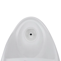 Писсуар напольный Qtap Scorpio с ИК-датчиком автоматического смыва 430х370х990 White QT1488101HW - 6 фото