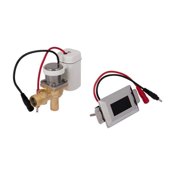Писсуар напольный Qtap Scorpio с ИК-датчиком автоматического смыва 430х370х990 White QT1488101HW - 10 фото