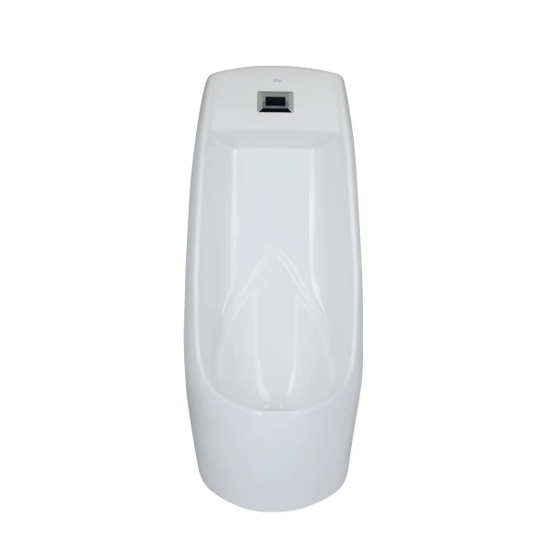 Писсуар напольный Qtap Scorpio с ИК-датчиком автоматического смыва 430х370х990 White QT1488101HW - 2 фото