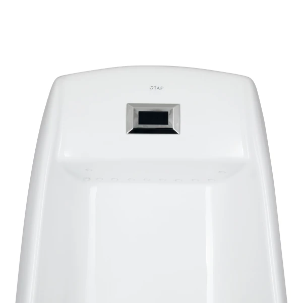 Писсуар напольный Qtap Scorpio с ИК-датчиком автоматического смыва 430х370х990 White QT1488101HW - 4 фото