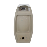 Пісуар підлоговий Qtap Scorpio з ІЧ-датчиком автоматичного змиву 430х370х990 White QT1488101HW - 5 фото