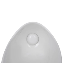 Пісуар підлоговий Qtap Scorpio з ІЧ-датчиком автоматичного змиву 430х370х990 White QT1488101HW - 6 фото