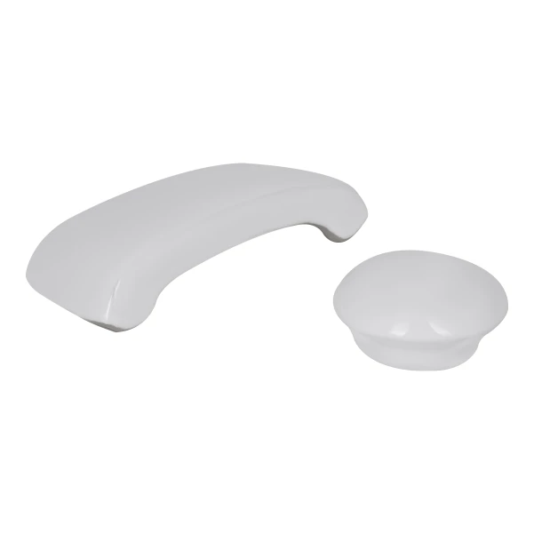 Пісуар підлоговий Qtap Scorpio з ІЧ-датчиком автоматичного змиву 430х370х990 White QT1488101HW - 11 фото