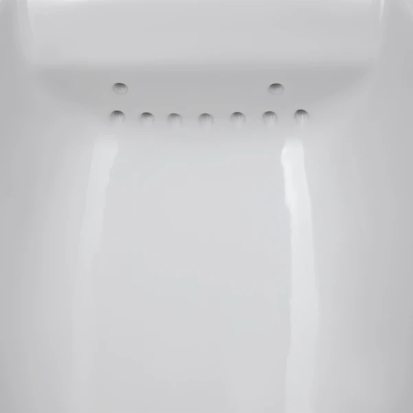 Пісуар підлоговий Qtap Scorpio з ІЧ-датчиком автоматичного змиву 430х370х990 White QT1488101HW - 4 фото