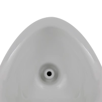 Пісуар підвісний Qtap Stork с ІЧ-датчиком автоматичного змиву 350х310х685 White QT1588102HW - 6 фото