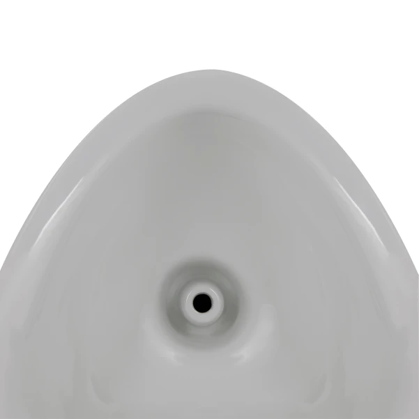 Пісуар підвісний Qtap Stork с ІЧ-датчиком автоматичного змиву 350х310х685 White QT1588102HW - 6 фото