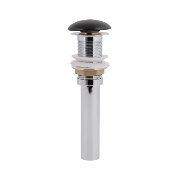 Донный клапан для раковины Qtap PU03 225х70х70 Matt black
