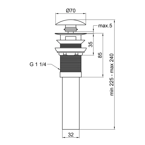 Душова система Qtap Gemini 51103KNC - 1 фото