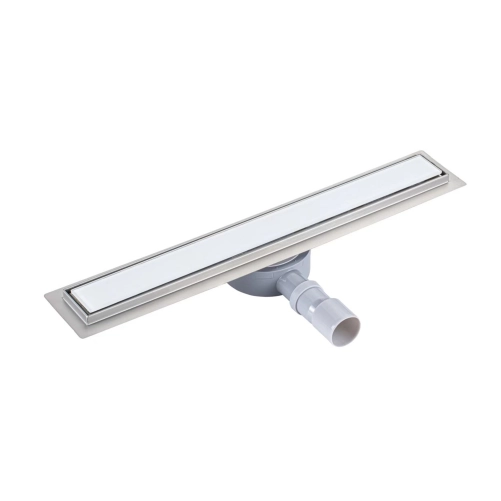 Трап із нержавіючої сталі Qtap Taurus FA500 лінійний із сухим затвором