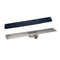 Комплект Qtap Taurus FD700 (NKS) Лінійний трап із нержавіючої сталі із сухим затвором 700 мм