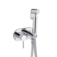 Набор для гигиенического душа Qtap Inspai-Varius округлый QTINSVARCRMV00440501 Chrome - 2 фото