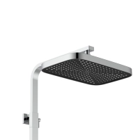 Душевая система для кабины Qtap Capricorn на три потребителя (с изливом) 53103KNC Chrome - 5 фото