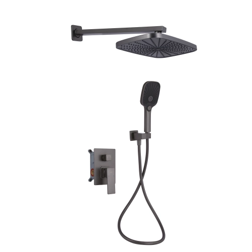 Душова система для душу Qtap Slavonice на два споживача QTSLA110CRM45912 Chrome