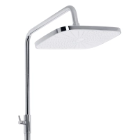Душова система універсальна Qtap Gemini на три споживача (з виливом) QTGEM111GMB45688 Gunmetal Black PVD - 4 фото