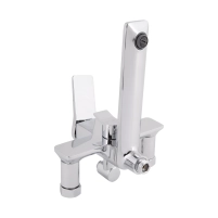 Душова система універсальна Qtap Presto на три споживача (з виливом) QTPRE111CRW45580 Chrome/White - 7 фото