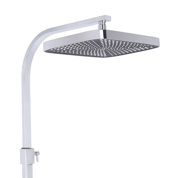 Душова система універсальна Qtap Swan Cascada на три споживача (з виливом) QTSWA111CRW45570 Chrome/White - 5 фото