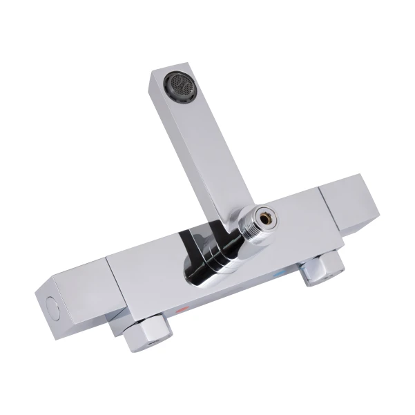 Душова система універсальна Qtap Swan Cascada на три споживача (з виливом) QTSWA111CRW45570 Chrome/White - 6 фото