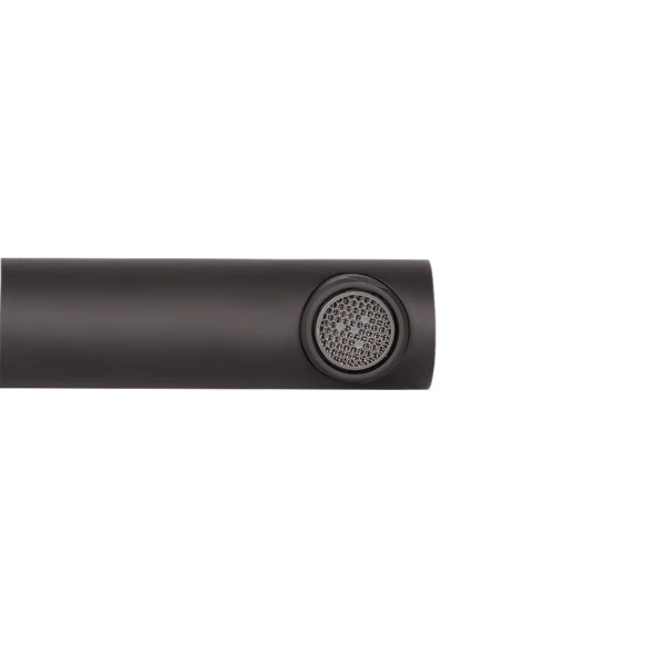 Излив для систем скрытого монтажа Qtap Vytok 240 мм округлый QTVYT246BLM45935 Black Matt - 2 фото