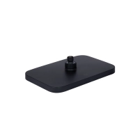 Лейка для верхнего душа Qtap Hlavova 300x200 мм прямоугольная QTHLA107BLM45783 Black Matt - 2 фото