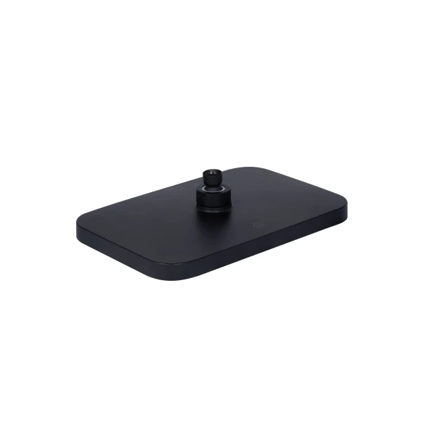Лейка для верхнего душа Qtap Hlavova 300x200 мм прямоугольная QTHLA107BLM45783 Black Matt - 2 фото