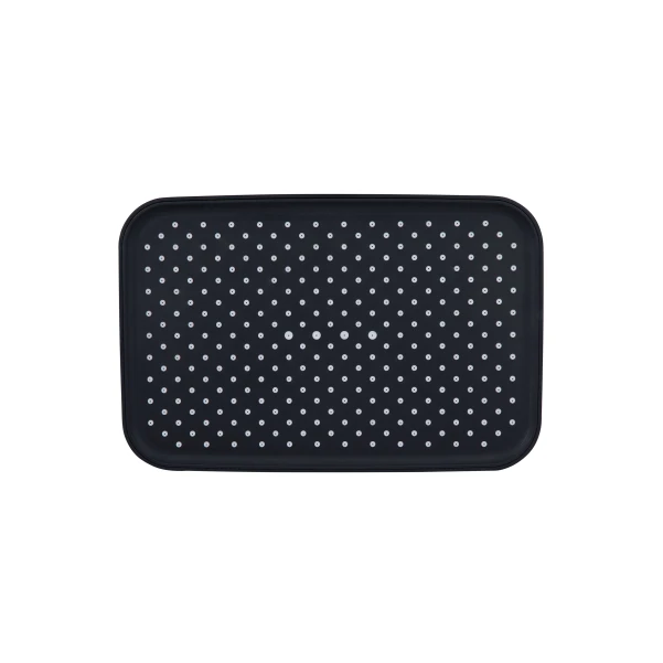 Лейка для верхнего душа Qtap Hlavova 300x200 мм прямоугольная QTHLA107BLM45783 Black Matt - 3 фото