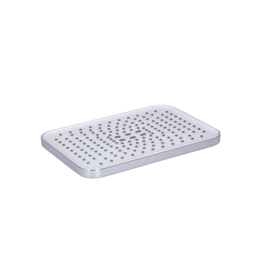 Лійка для верхнього душу Qtap Hlavova 280x190 мм прямокутна QTHLA107BLM45947 Black Matt