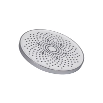 Лійка для верхнього душу Qtap Hlavova D 250 мм округла QTHLA107BLM45949 Black Matt