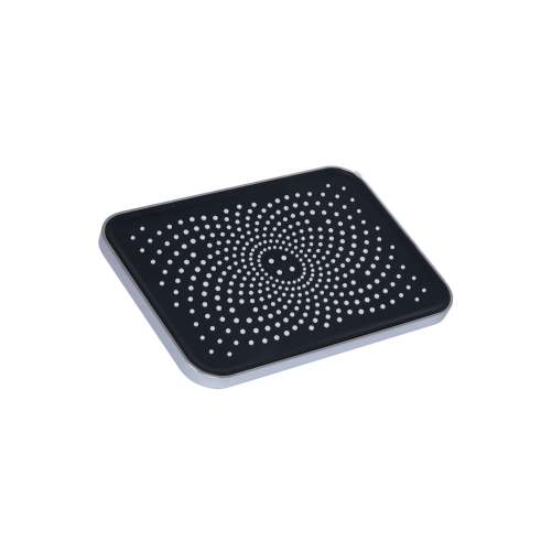 Лійка для верхнього душу Qtap Hlavova 260x180 мм прямокутна QTHLA107CRM45785 Chrome/White