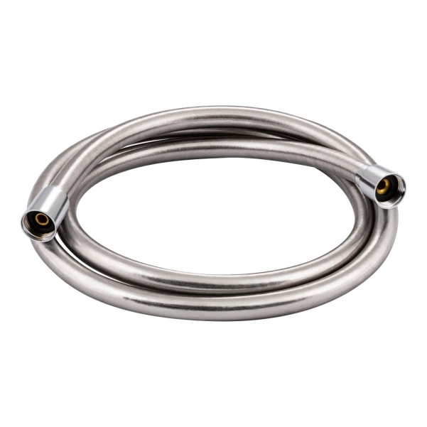 Шланг для ручного душу Qtap Hadice 1600 мм прямоугольний QTHADPVCSQ160B Black Matt