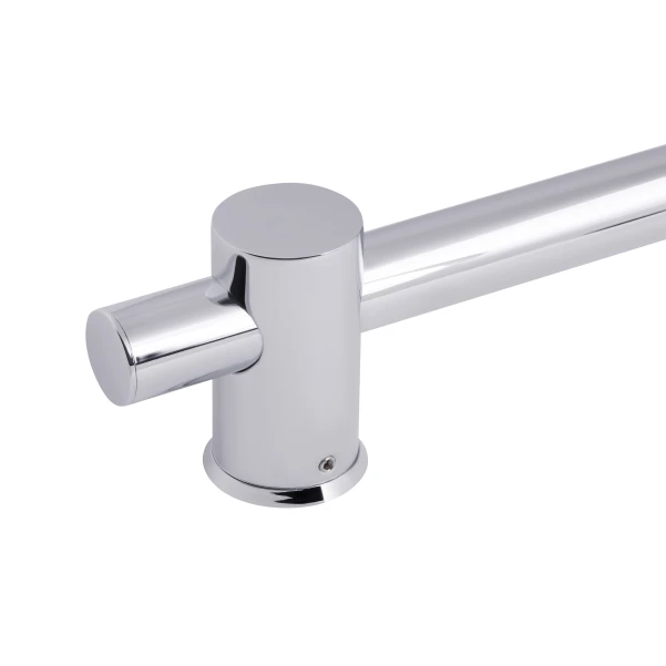 Душова стійка з тримачем універсальна Qtap Lepit 705 мм прямокутна QTLEP82103NB Black Matt - 3 фото