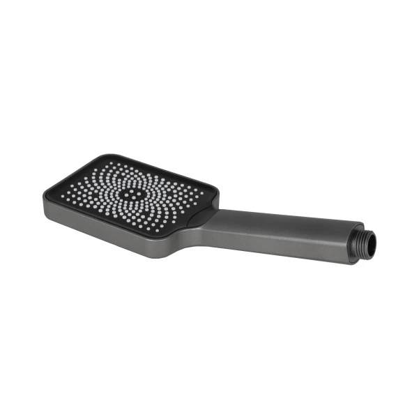 Qtap Rucni Лейка для ручного душа 145x90 мм прямоугольная QTRUCA145S1GRP Graphite - 2 фото