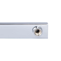 Кронштейн для верхнего душа Qtap Trubice 400 мм прямоугольный QTTRU120CRM45928 Chrome - 2 фото