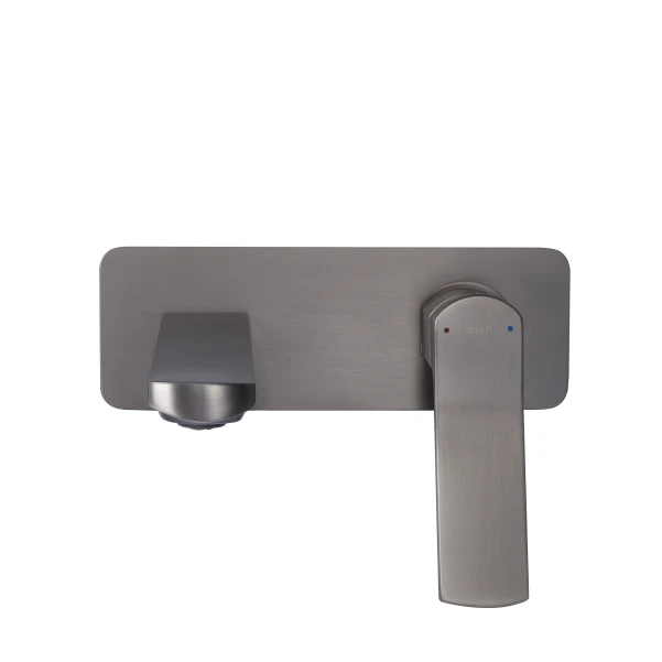 Смеситель для раковины Qtap Slavonice скрытого монтажа QTSLA273GMB45920 Gunmetal Black PVD - 3 фото