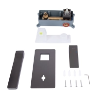 Смеситель для раковины Qtap Gemini скрытого монтажа QTGEM273GMB45695 Gunmetal Black PVD - 7 фото