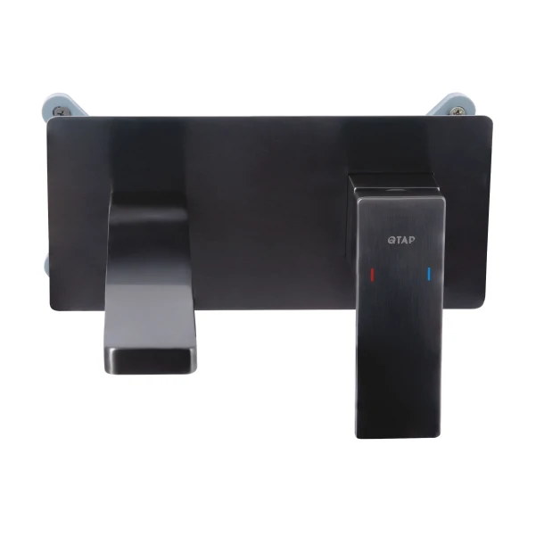 Смеситель для раковины Qtap Gemini скрытого монтажа QTGEM273GMB45695 Gunmetal Black PVD - 2 фото