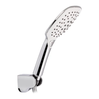 Змішувач для ванни Qtap Grand (з душовим гарнітуром) QTGRAWCR006 Chrome/White - 4 фото