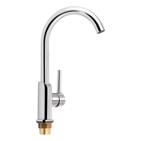 Змішувач для кухні Qtap Grand QTGRAWCR007F Chrome/White