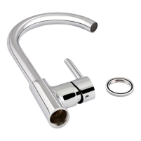 Змішувач для кухні Qtap Grand QTGRAWCR007F Chrome/White - 6 фото