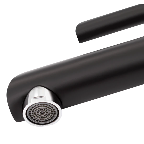 Змішувач для раковини Qtap Grand QTGRAWCR001F White - 4 фото