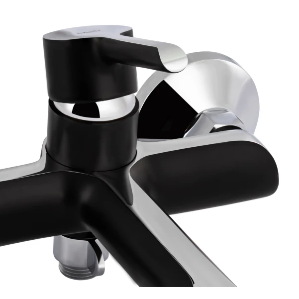 Змішувач для ванни Qtap Grand (з душовим гарнітуром) QTGRACRM006 Chrome - 3 фото