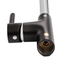 Смеситель для кухни Qtap Grand QTGRABCR007F Chrome/Black - 2 фото