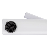 Смеситель для ванны Qtap Grand (c душевым гарнитуром) QTGRAWCR006 Chrome/White - 4 фото