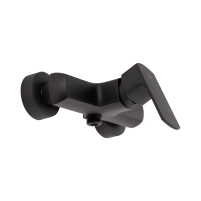 Смеситель для душа Qtap Lipno QTLIPNO4023101CB Black Matt - 2 фото