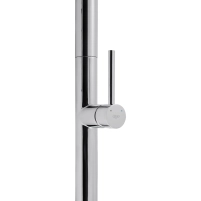 Змішувач для кухні Qtap Lenicka з висувним виливом QTLEN9138103UN Brushed Nickel PVD - 5 фото