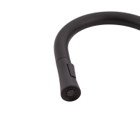 Смеситель для кухни Qtap Evicka с выдвижным изливом QTEVI9135103UB Black Matt - 5 фото